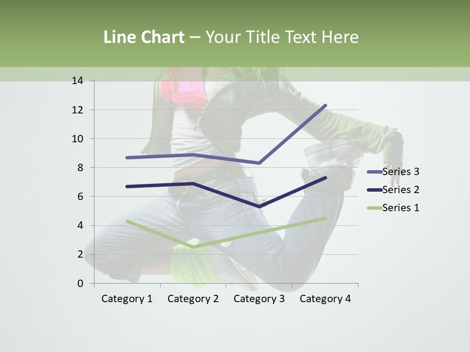 Studio Breakdancer Female PowerPoint Template