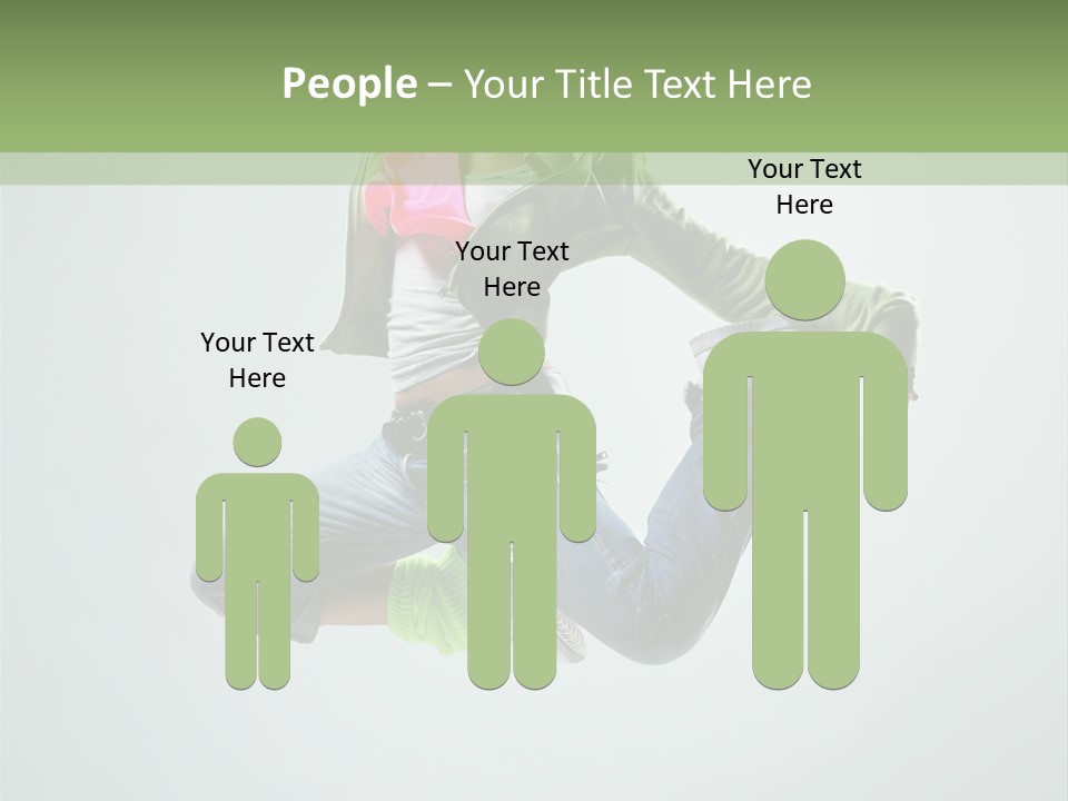 Studio Breakdancer Female PowerPoint Template