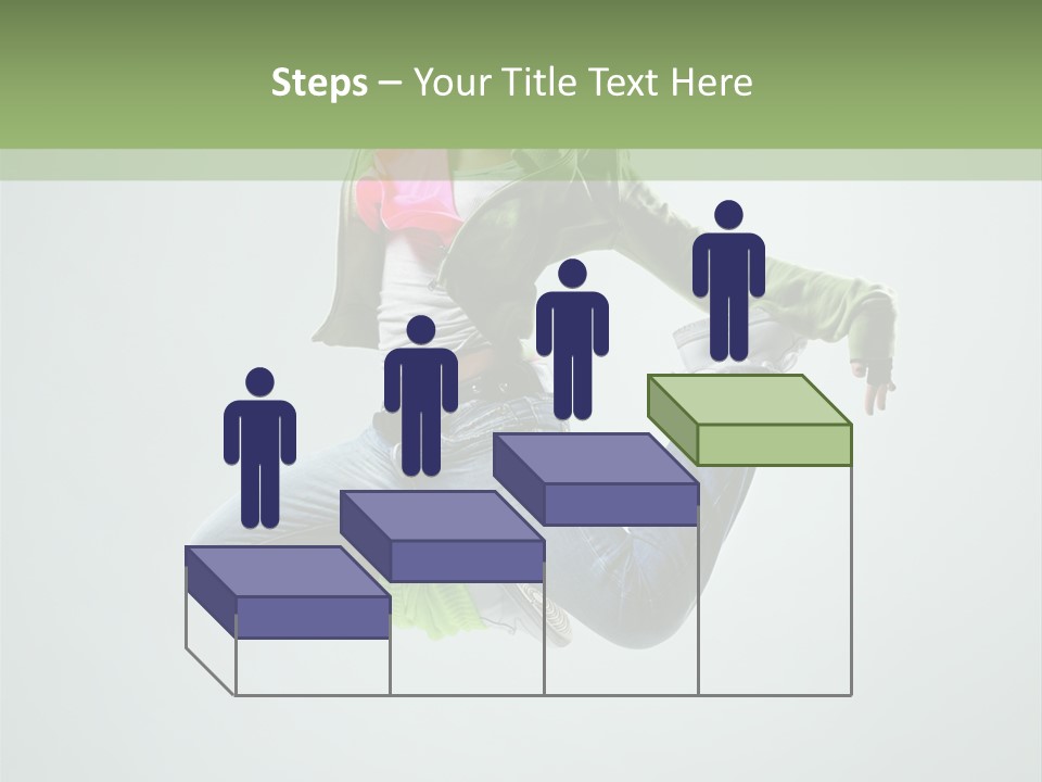 Studio Breakdancer Female PowerPoint Template
