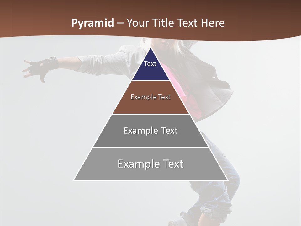 Breakdance  Girl PowerPoint Template