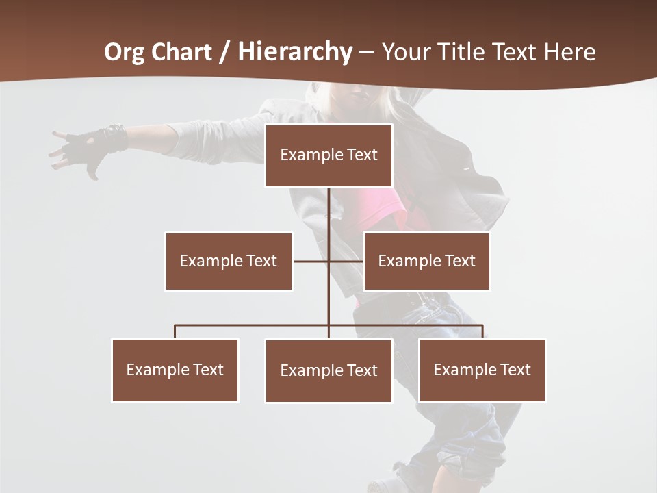 Breakdance  Girl PowerPoint Template