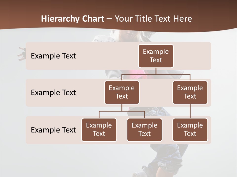 Breakdance  Girl PowerPoint Template