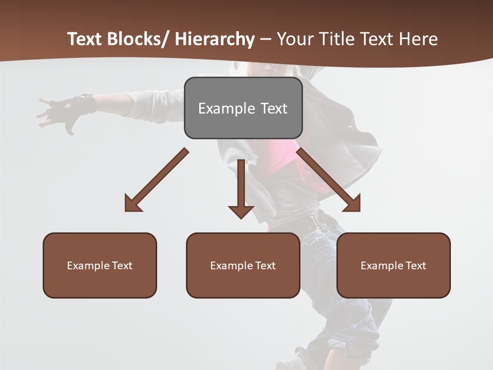 Breakdance  Girl PowerPoint Template