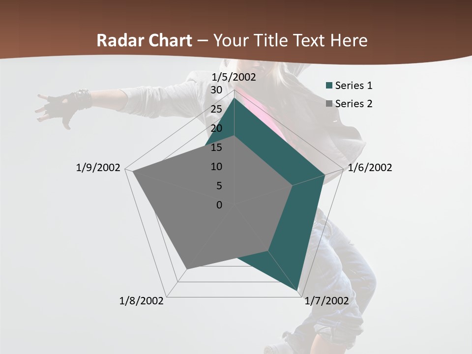 Breakdance  Girl PowerPoint Template