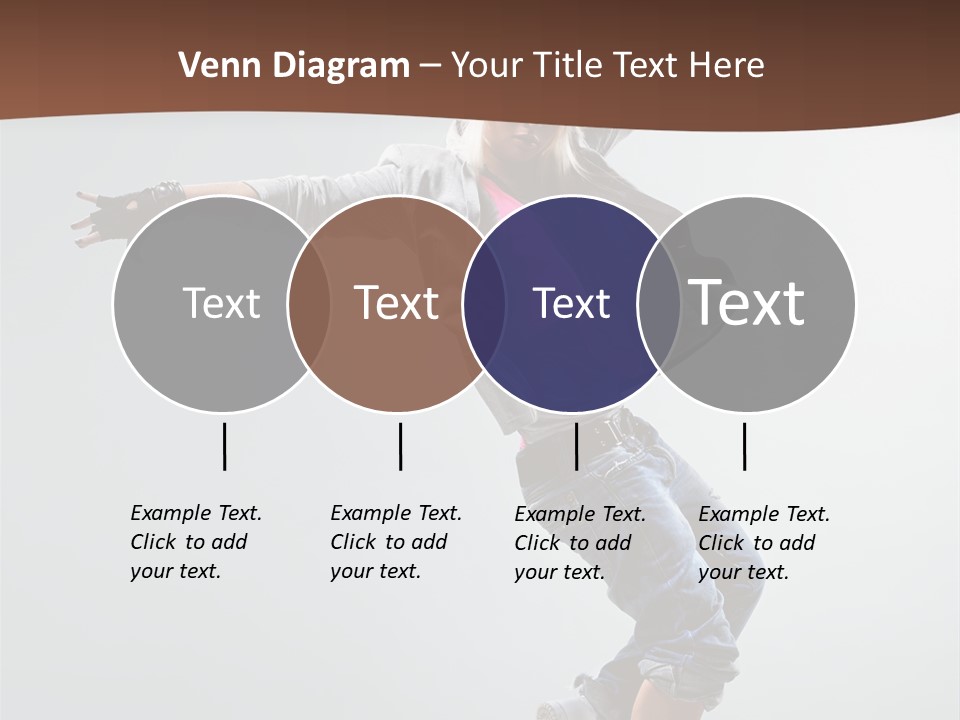 Breakdance  Girl PowerPoint Template