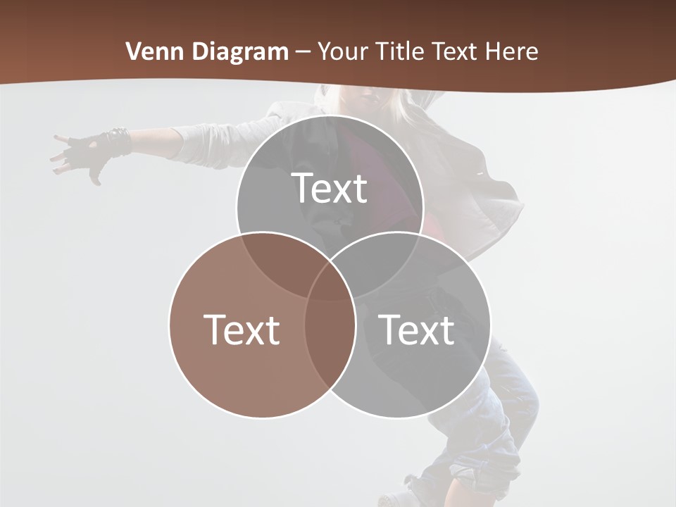 Breakdance  Girl PowerPoint Template