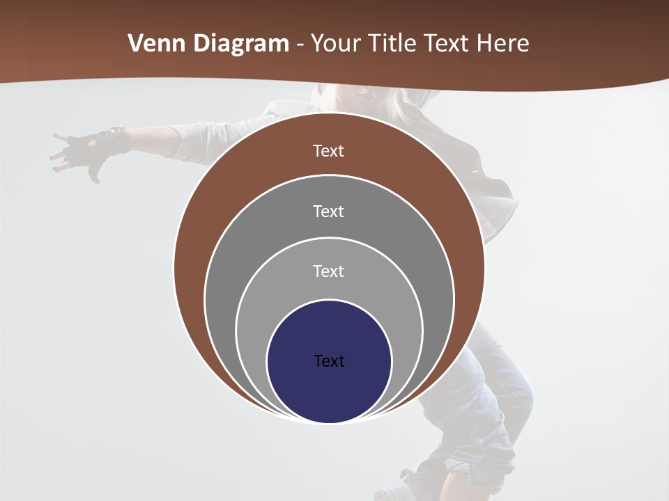 Breakdance  Girl PowerPoint Template