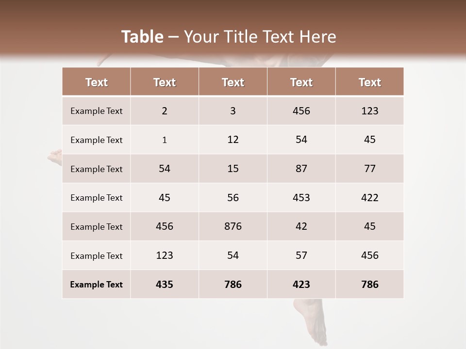 Elegance Cool Action PowerPoint Template