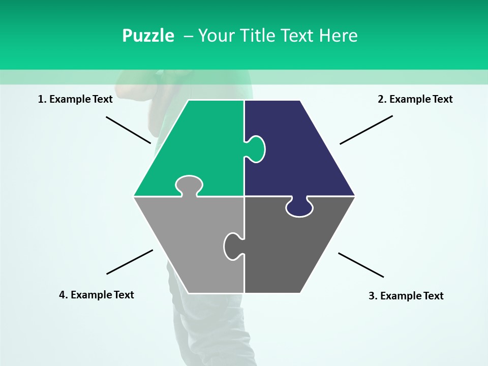 Fashion Posing Young PowerPoint Template