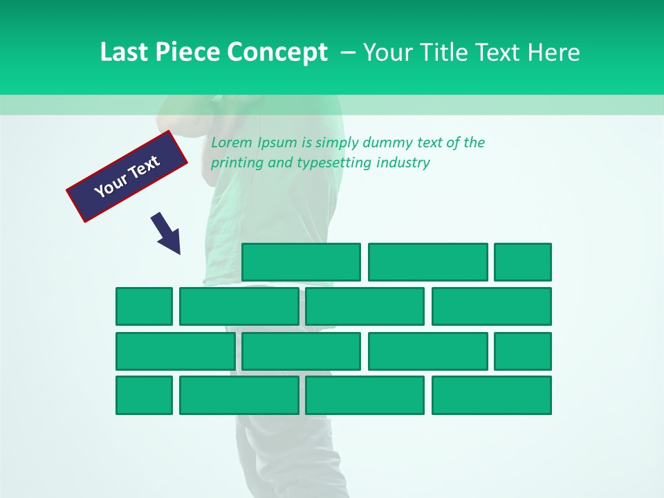 Fashion Posing Young PowerPoint Template