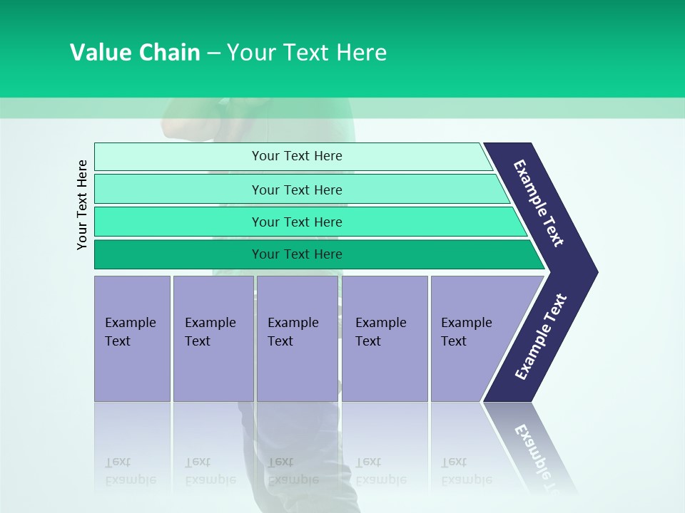 Fashion Posing Young PowerPoint Template