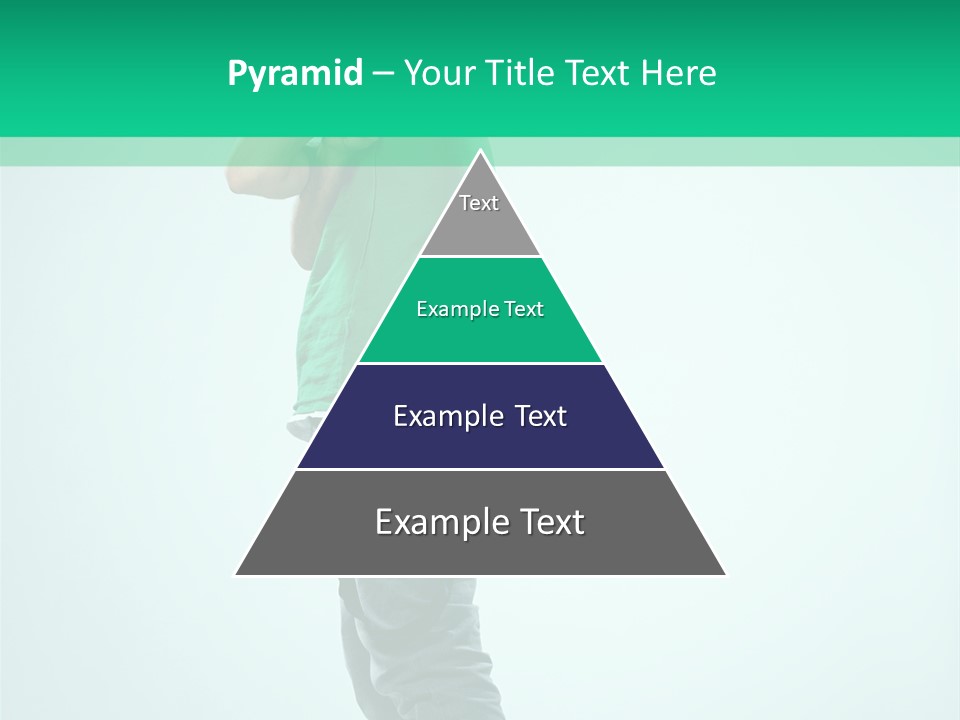 Fashion Posing Young PowerPoint Template