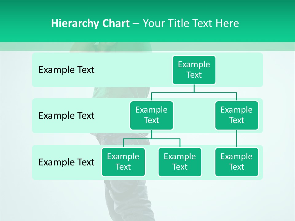 Fashion Posing Young PowerPoint Template