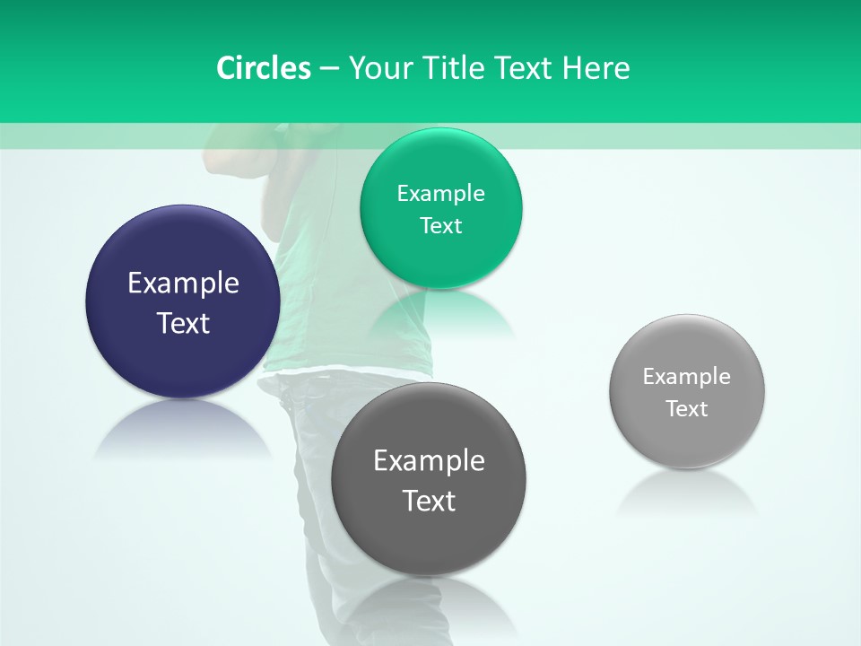 Fashion Posing Young PowerPoint Template