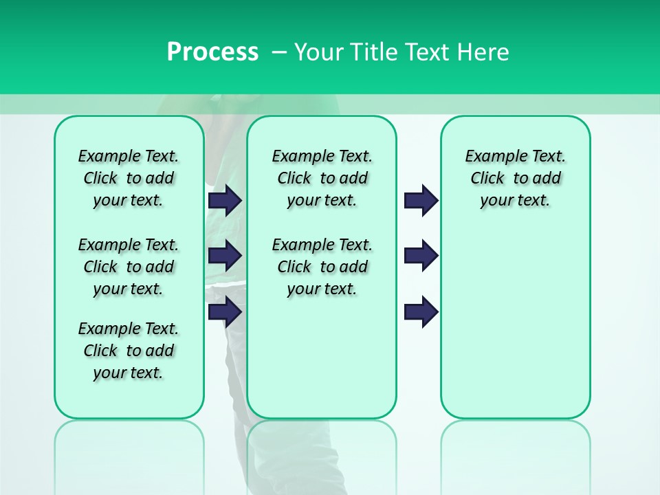 Fashion Posing Young PowerPoint Template