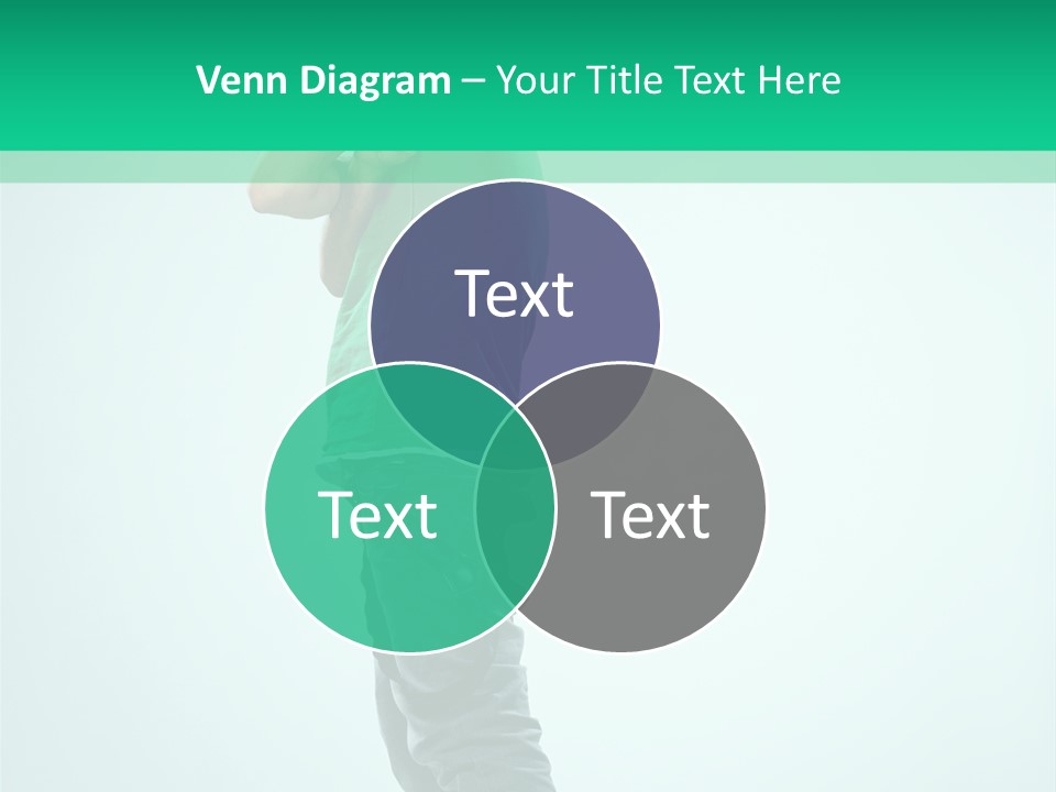 Fashion Posing Young PowerPoint Template