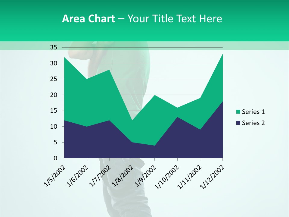 Fashion Posing Young PowerPoint Template