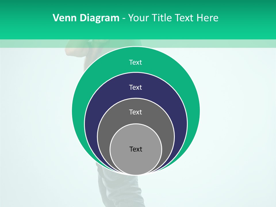 Fashion Posing Young PowerPoint Template