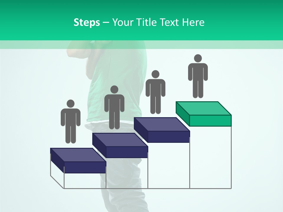 Fashion Posing Young PowerPoint Template