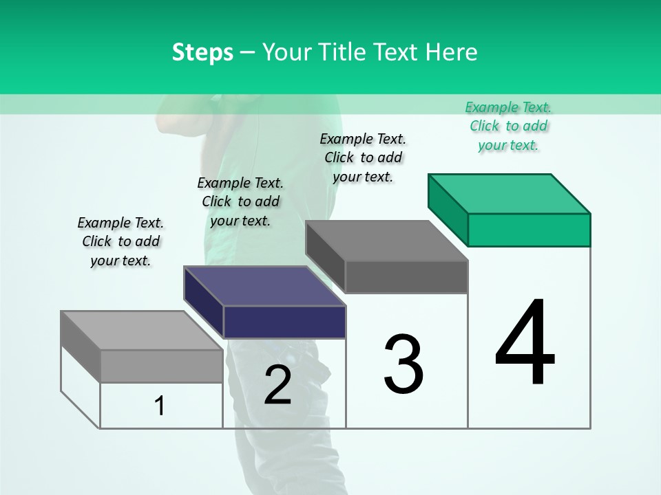 Fashion Posing Young PowerPoint Template