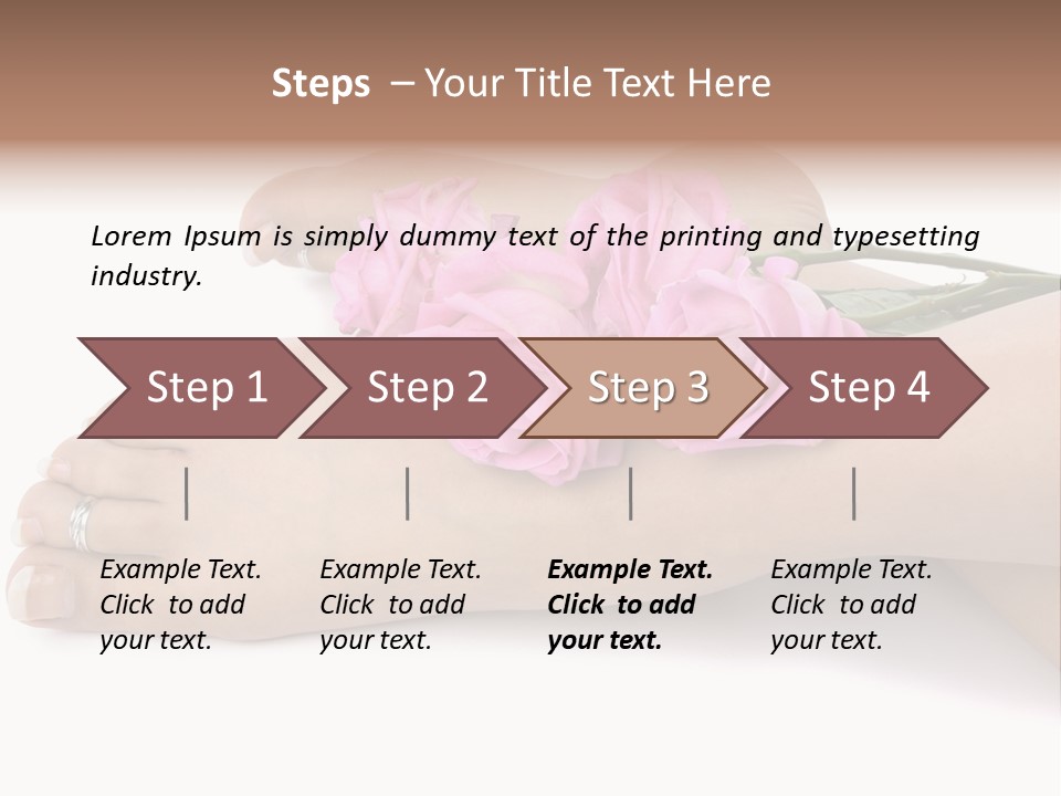 Hygiene Spa Skin PowerPoint Template