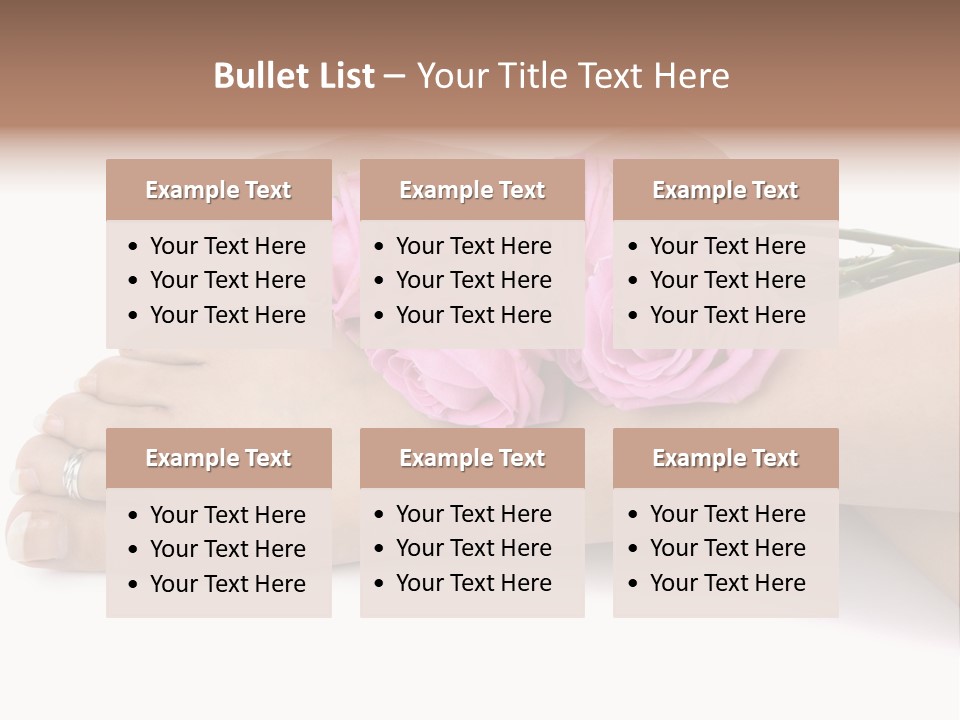 Hygiene Spa Skin PowerPoint Template