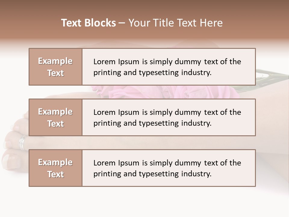Hygiene Spa Skin PowerPoint Template