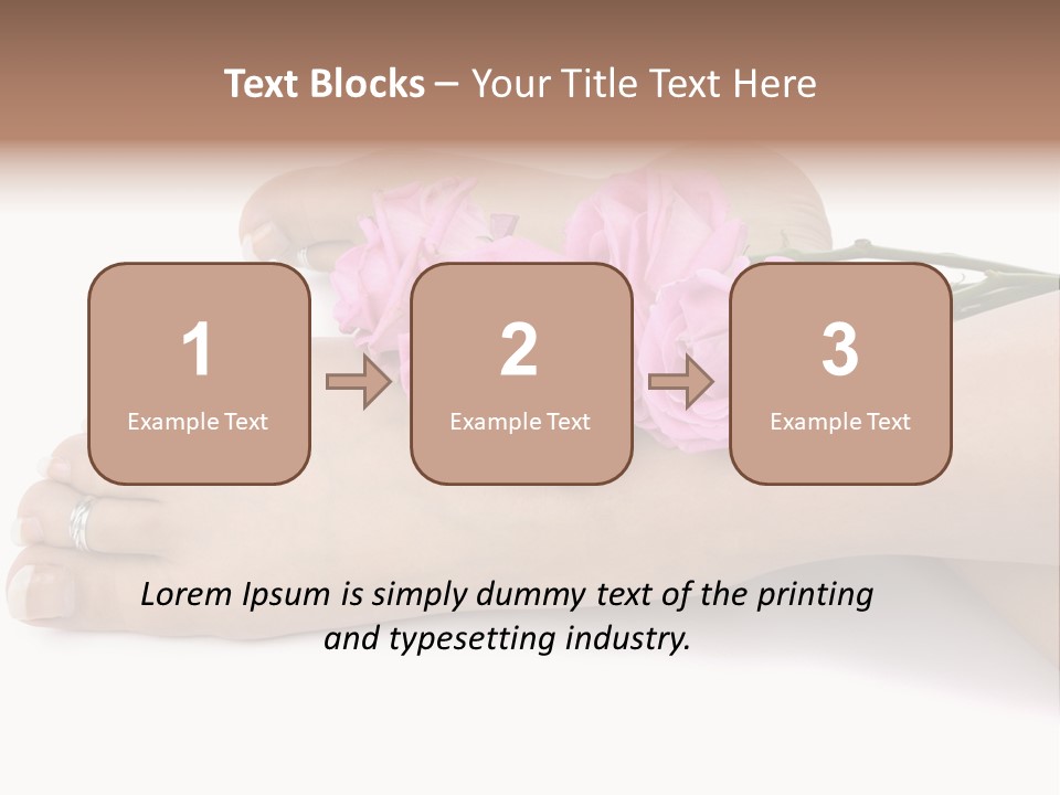 Hygiene Spa Skin PowerPoint Template
