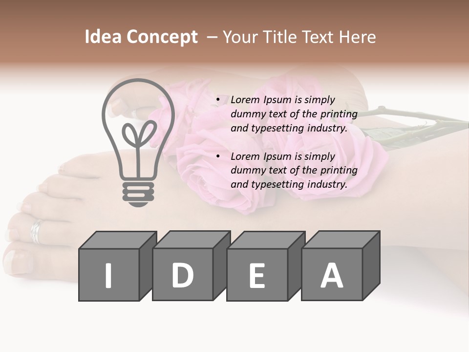 Hygiene Spa Skin PowerPoint Template