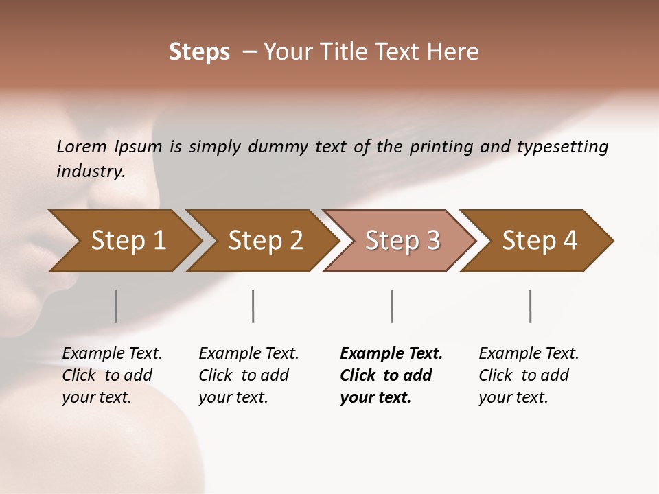 Beauty Healthy Elegance PowerPoint Template