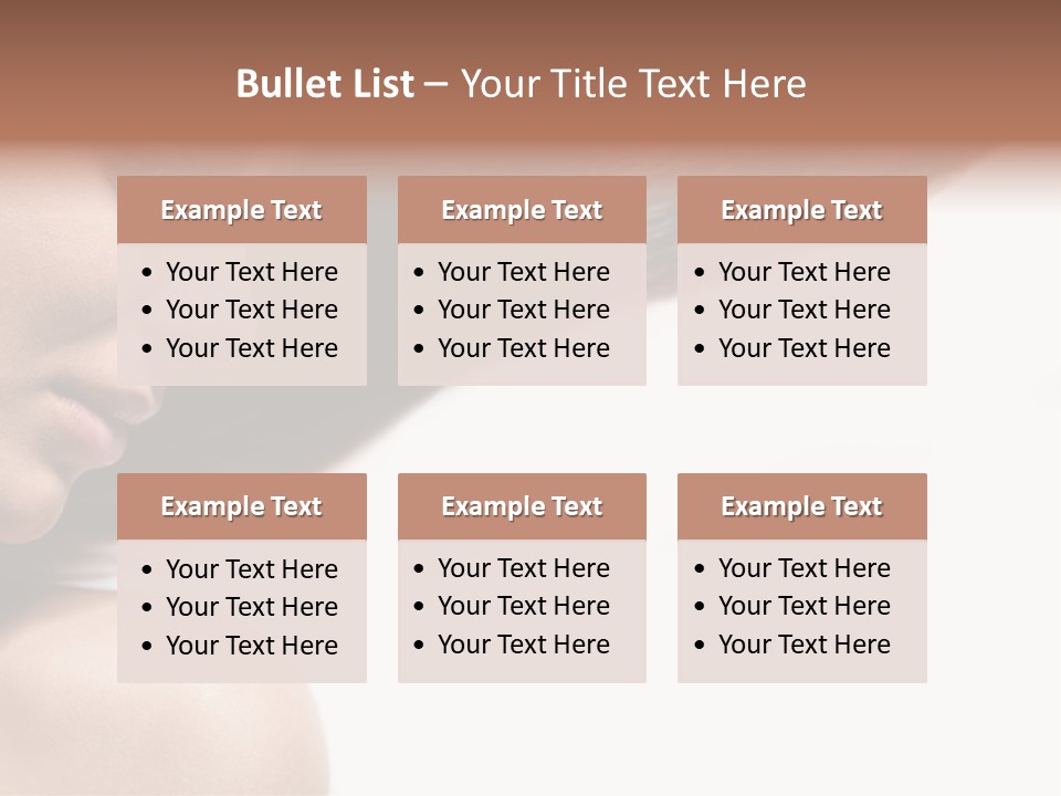 Beauty Healthy Elegance PowerPoint Template