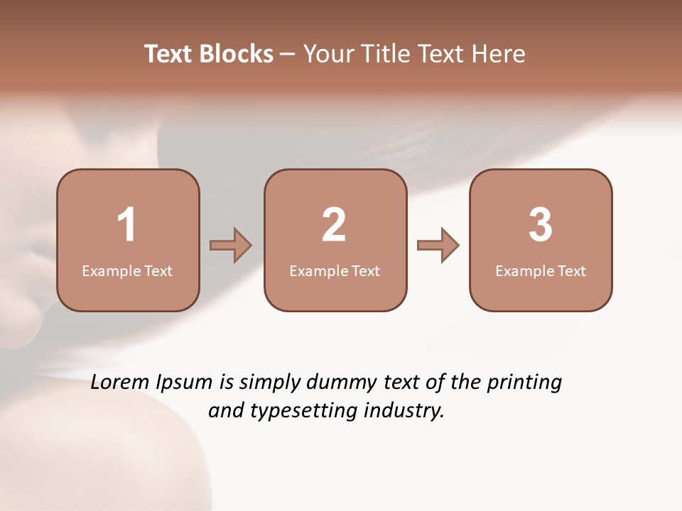 Beauty Healthy Elegance PowerPoint Template