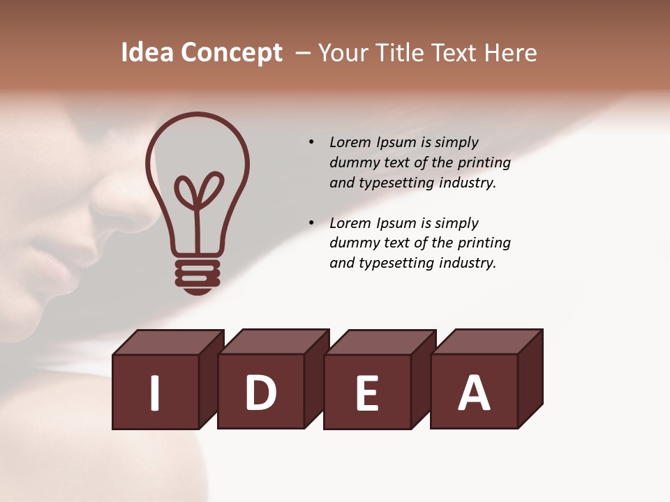 Beauty Healthy Elegance PowerPoint Template