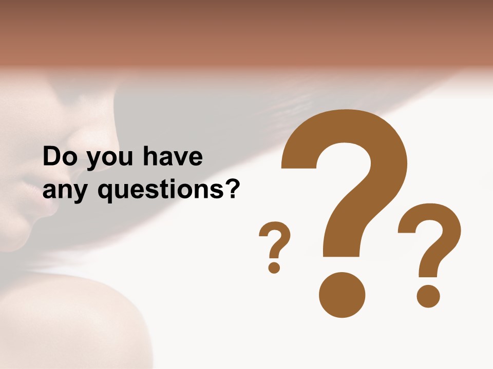 Beauty Healthy Elegance PowerPoint Template