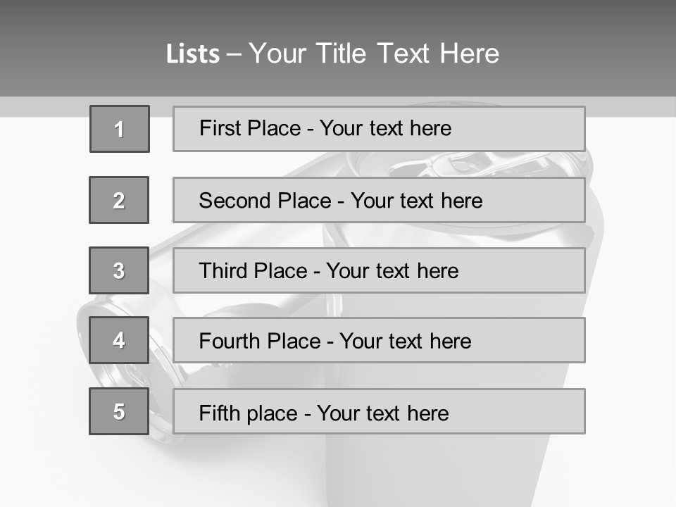 Liquid Soda Beverage PowerPoint Template
