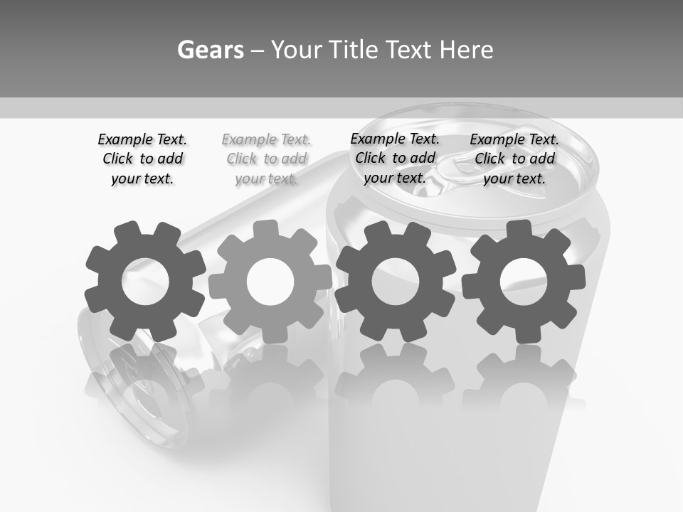 Liquid Soda Beverage PowerPoint Template