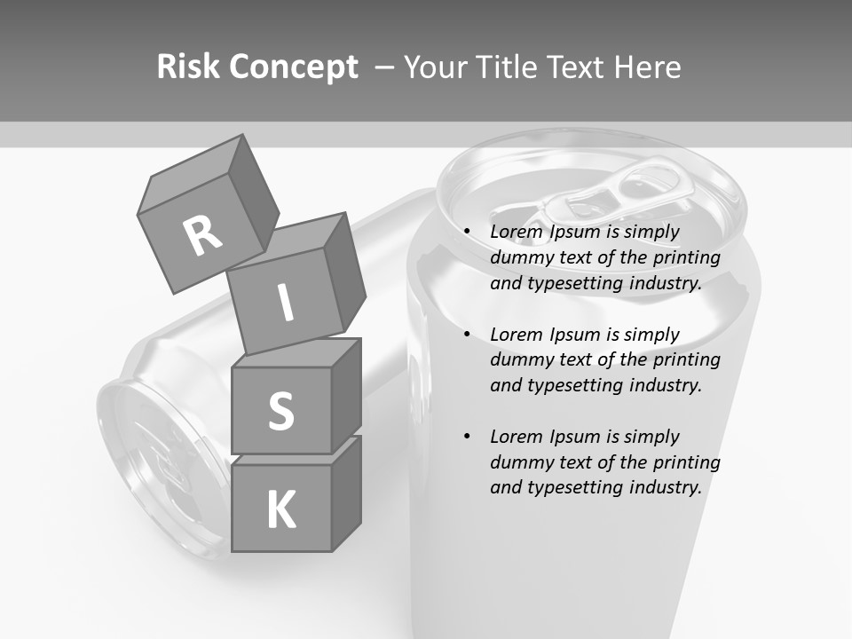 Liquid Soda Beverage PowerPoint Template