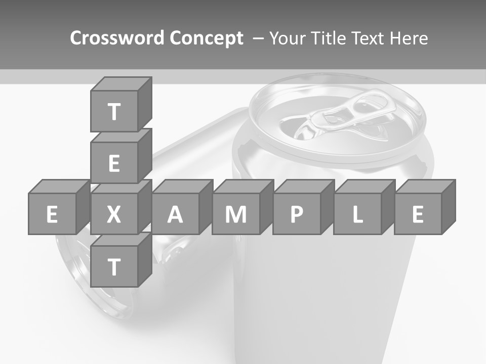 Liquid Soda Beverage PowerPoint Template