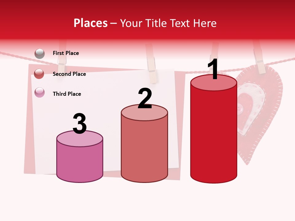 Love Clothespin Holiday PowerPoint Template