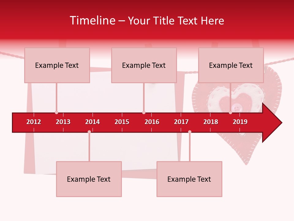 Love Clothespin Holiday PowerPoint Template