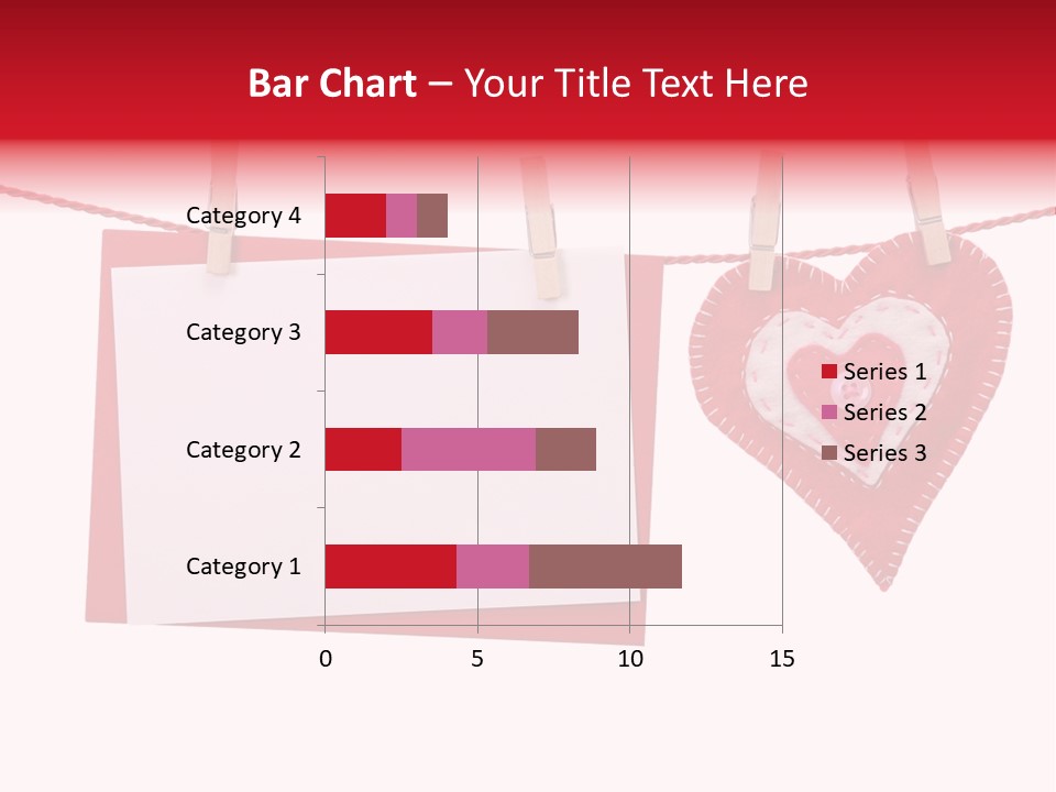 Love Clothespin Holiday PowerPoint Template