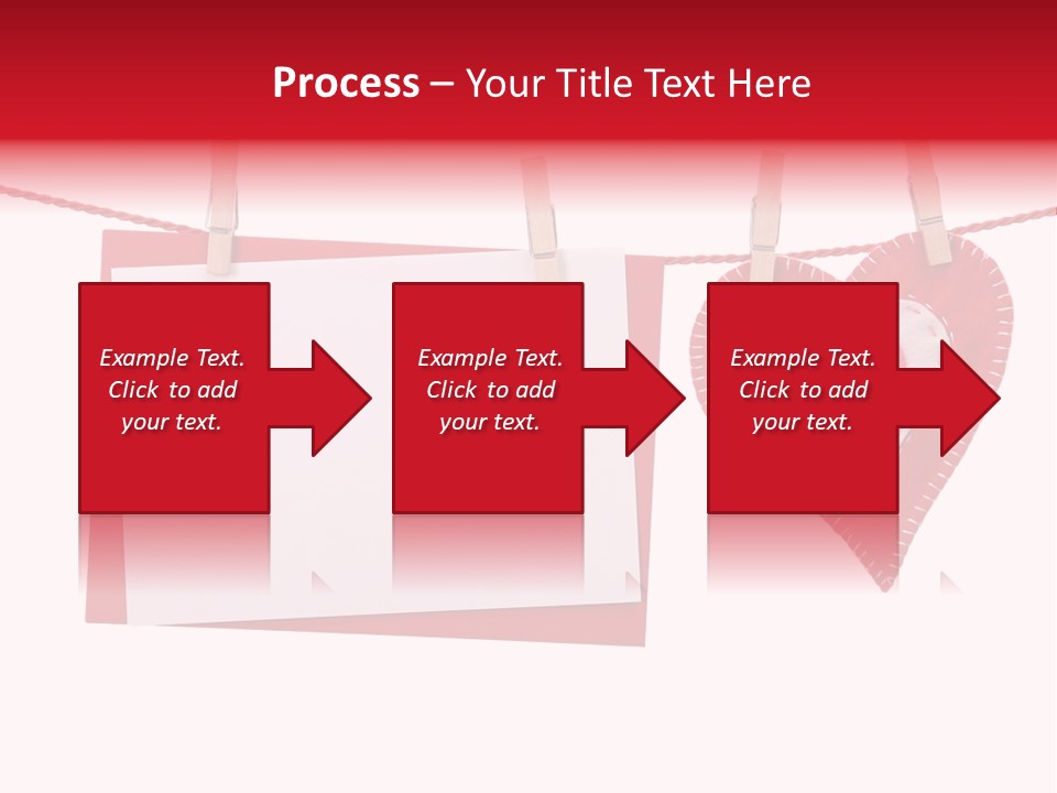 Love Clothespin Holiday PowerPoint Template