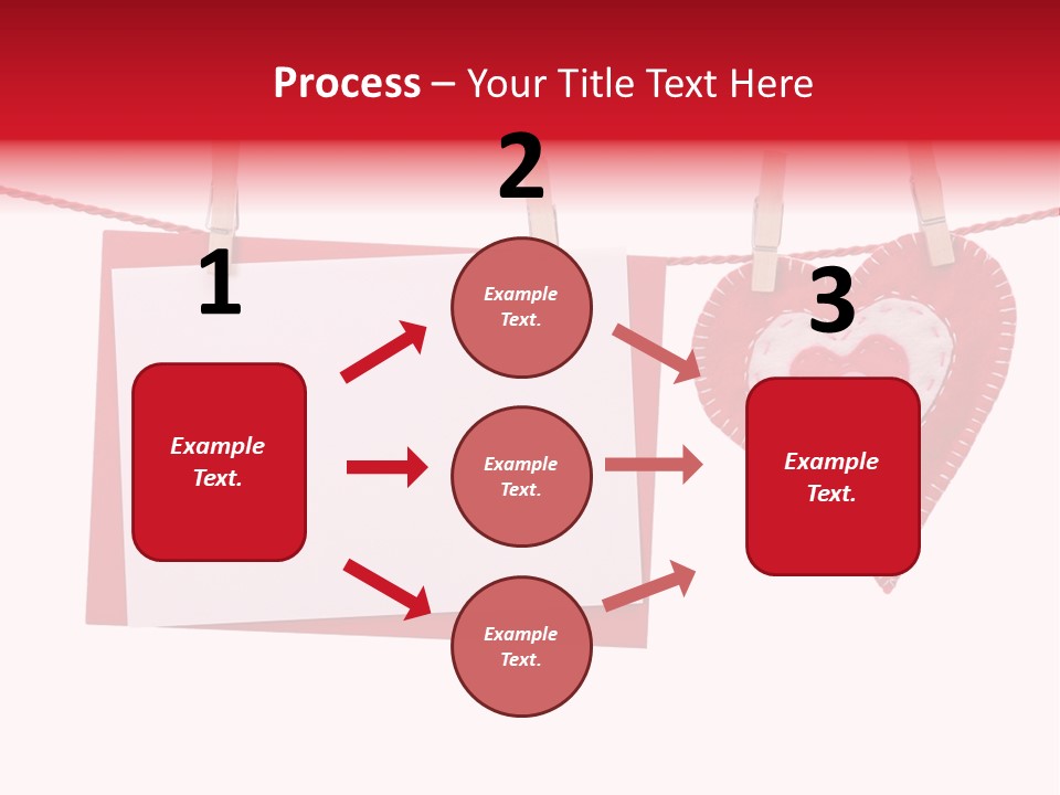 Love Clothespin Holiday PowerPoint Template