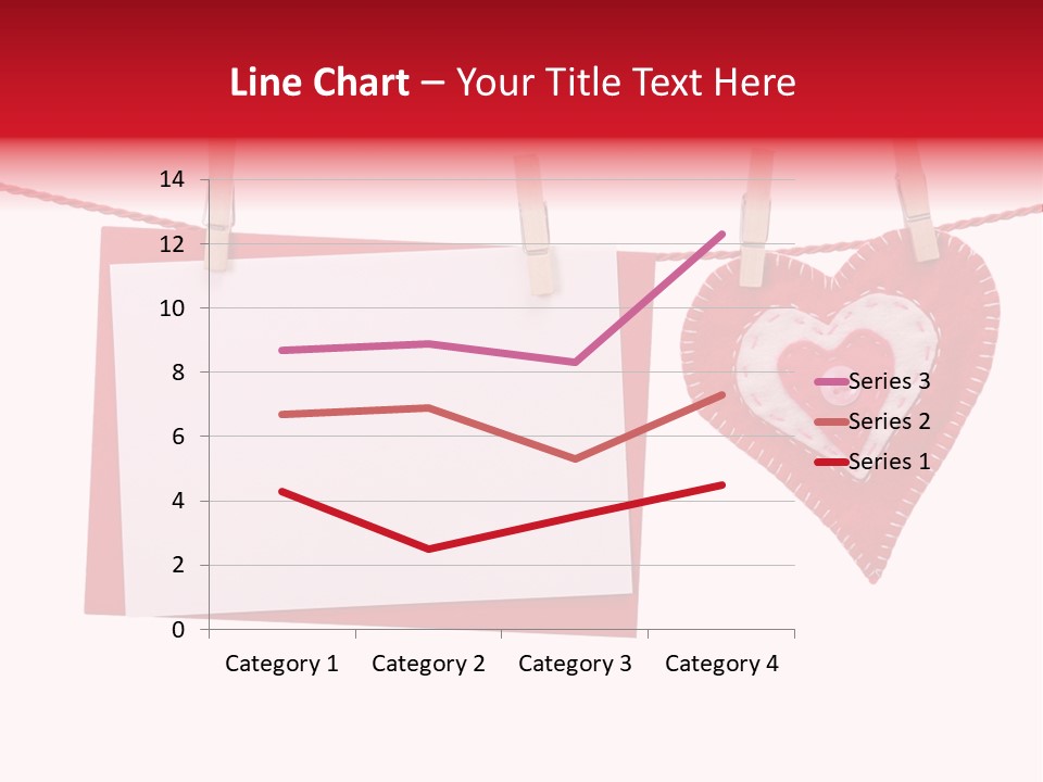 Love Clothespin Holiday PowerPoint Template