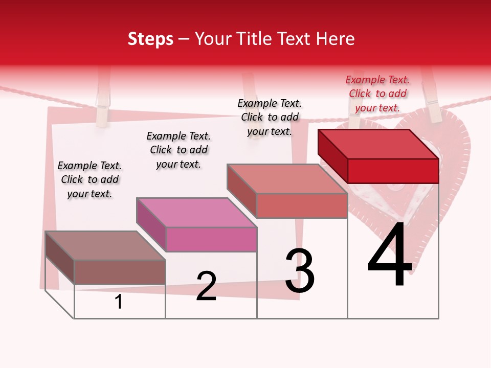 Love Clothespin Holiday PowerPoint Template