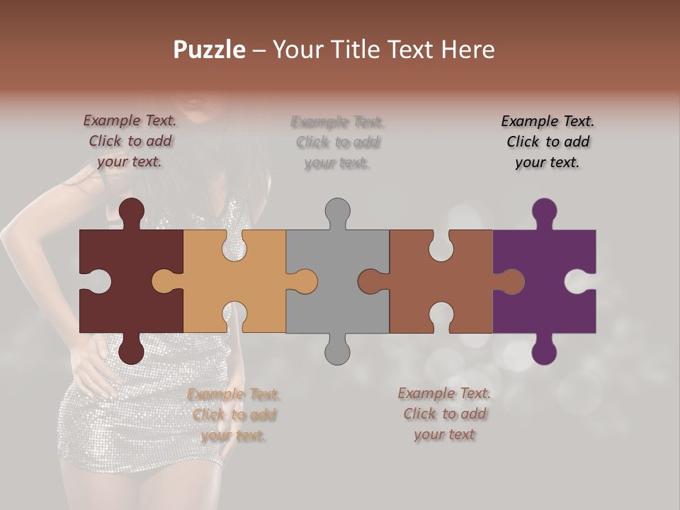 Human Light One PowerPoint Template