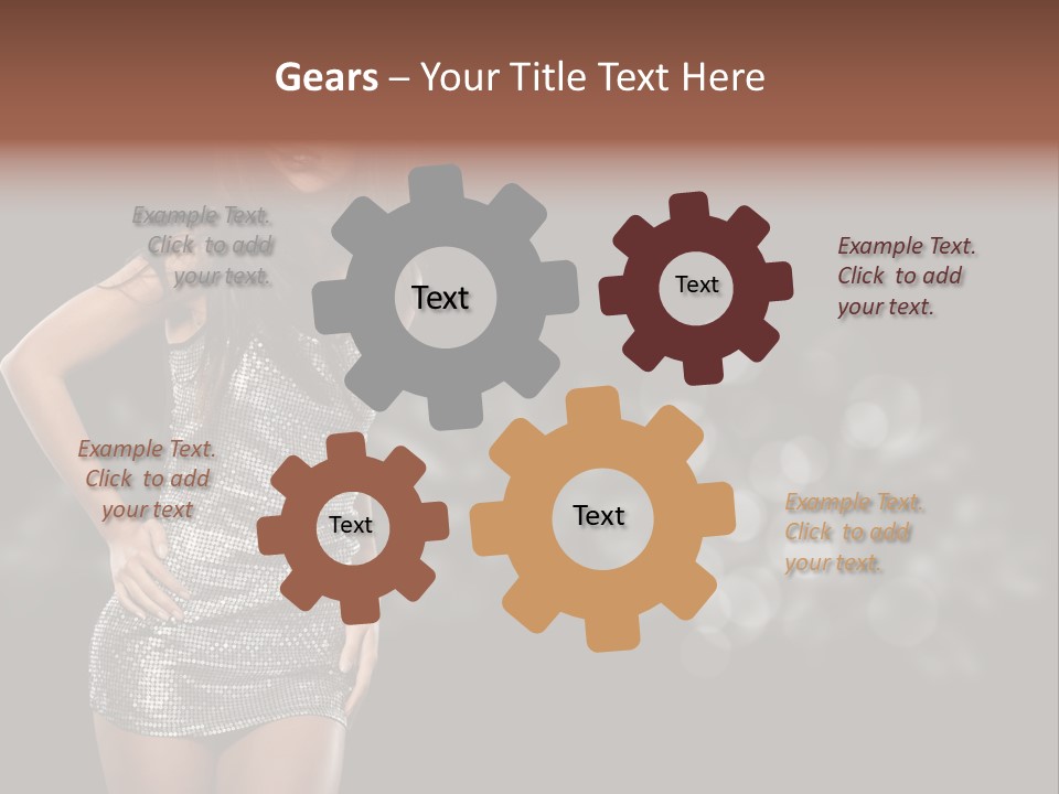 Human Light One PowerPoint Template