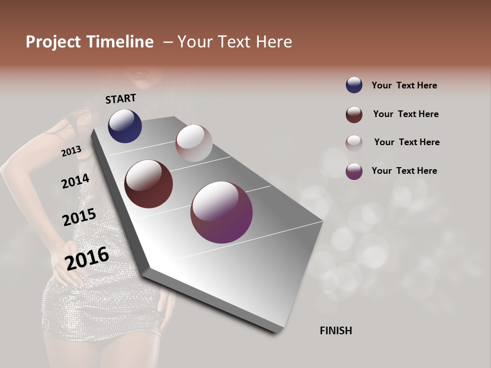 Human Light One PowerPoint Template
