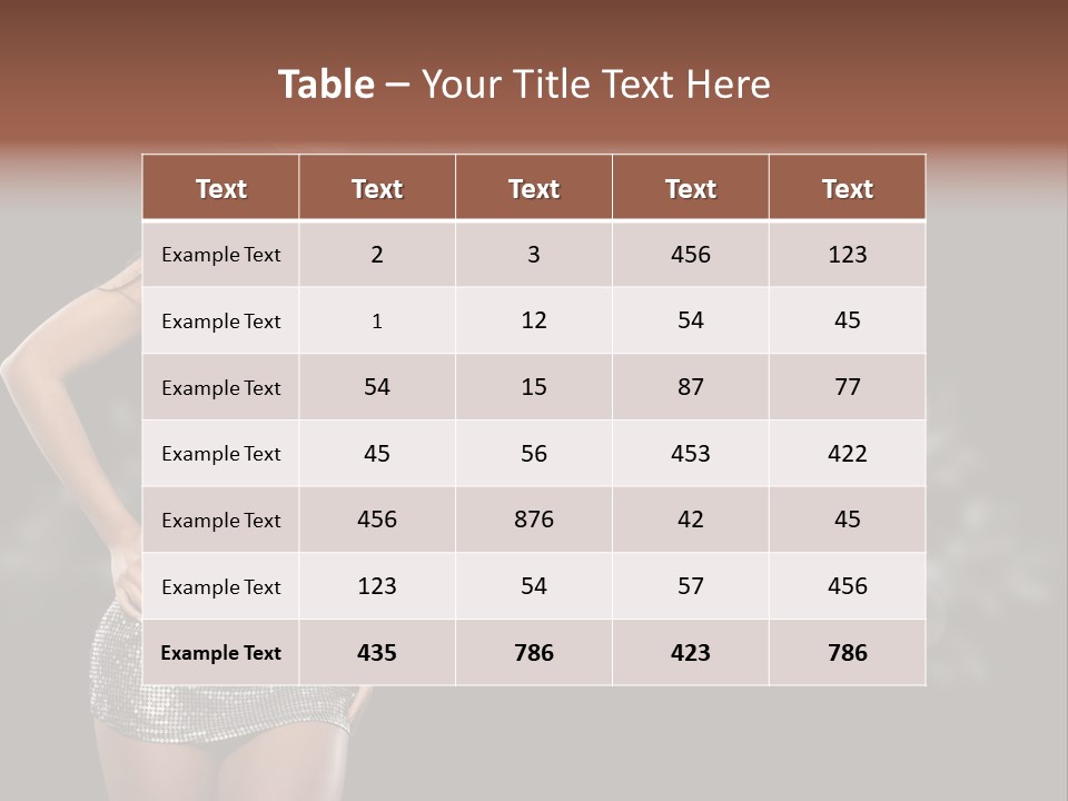 Human Light One PowerPoint Template