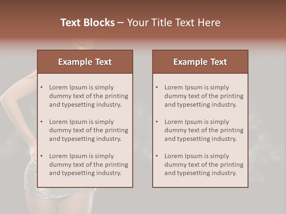 Human Light One PowerPoint Template